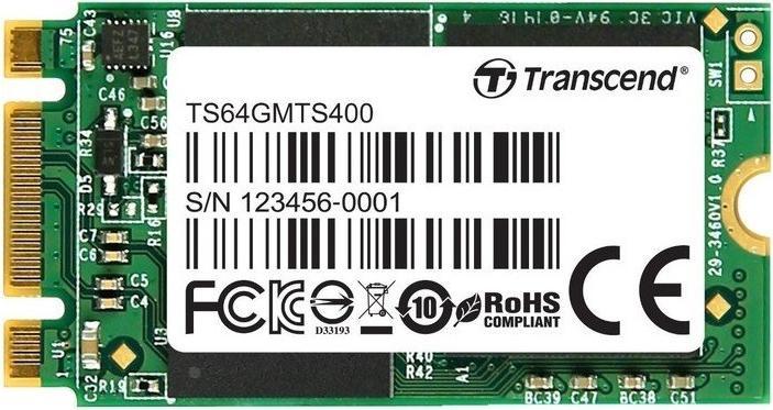 Image du produit Transcend Mts400 (64 Go, M.2 2242)