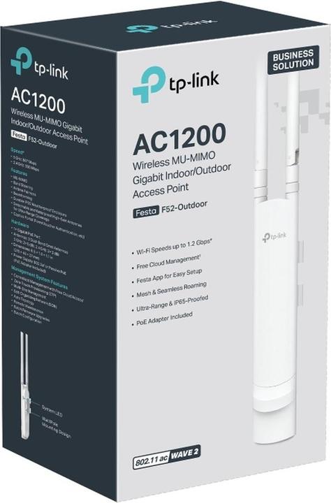 Produktbild TP-Link AP AC1200 Festa F52-Outdoor (867 Mbit/s)