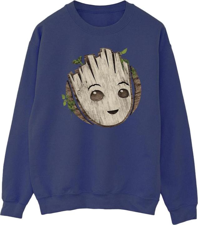 I Am Groot Wooden Head Sweatshirt