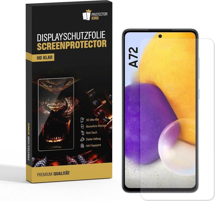 Produktbild Protectorking 2x Premium Displayschutzfolie 3D KLAR (2 Stück, Samsung Galaxy A72)