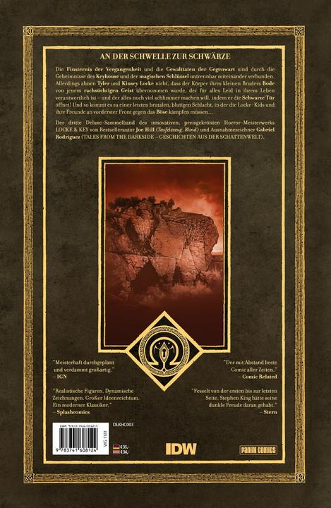 Actual product image Panini Locke & Key Master-Edition (German, Joe Hill, 2018)