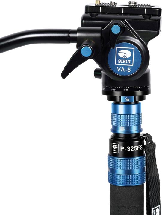 Produktbild Sirui P-325FS Carbon Einbeinstativ 148cm mit VA-5 Videoneiger (Neuheit) (Metall, Carbon)
