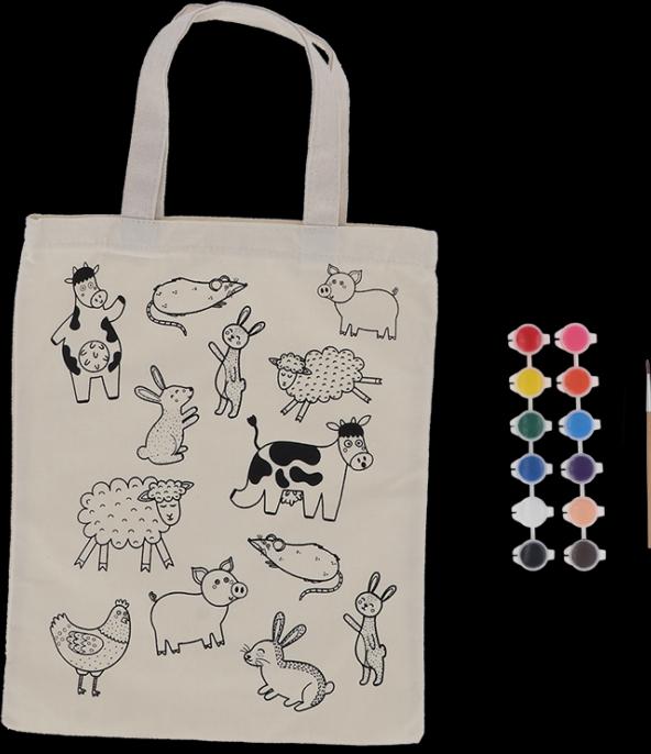 Image du produit Esschert Design Pochette de coloriage "Ferme
