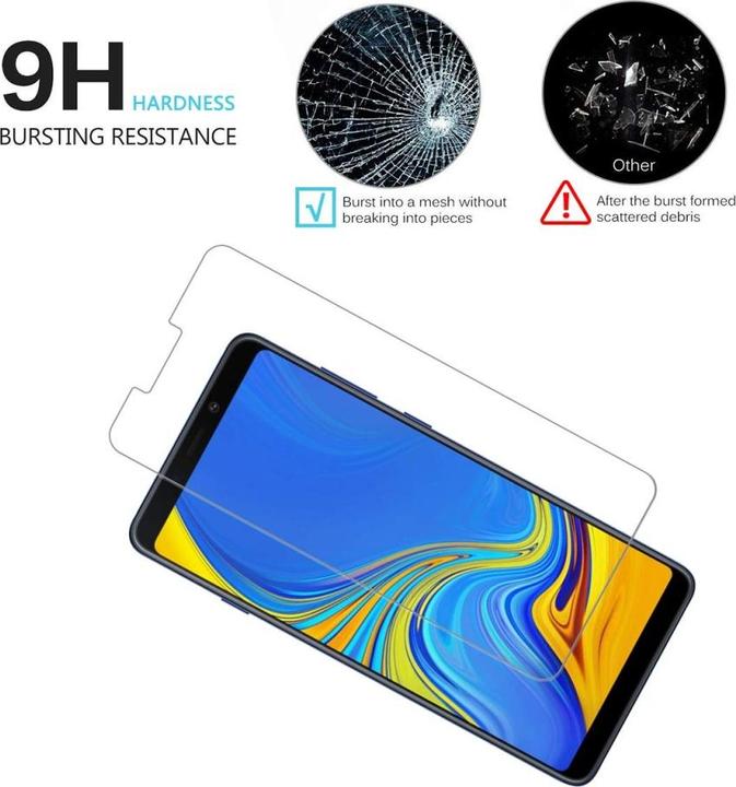 Immagine prodotto Screenguard Samsung Galaxy A9 2018 Pellicola protettiva in vetro Custodia dal design amichevole (1 Pezzo/i, Samsung Galaxy A9 (2018))