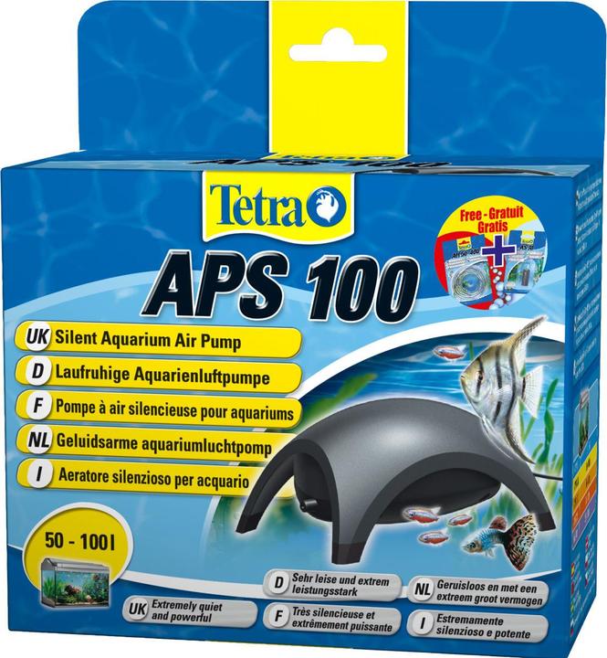 Actual product image Tetra Tec APS 100 Aquarium Air Pump