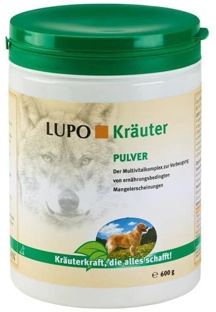 Luposan Hunde-Nahrungsergänzung Kräuter Pulver, 600 g (1 Stk., 701 g)