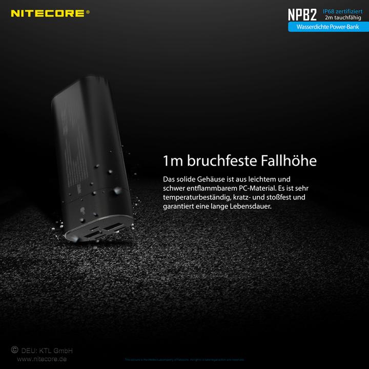 Actual product image Nitecore NPB2 (10000 mAh, 18 W)