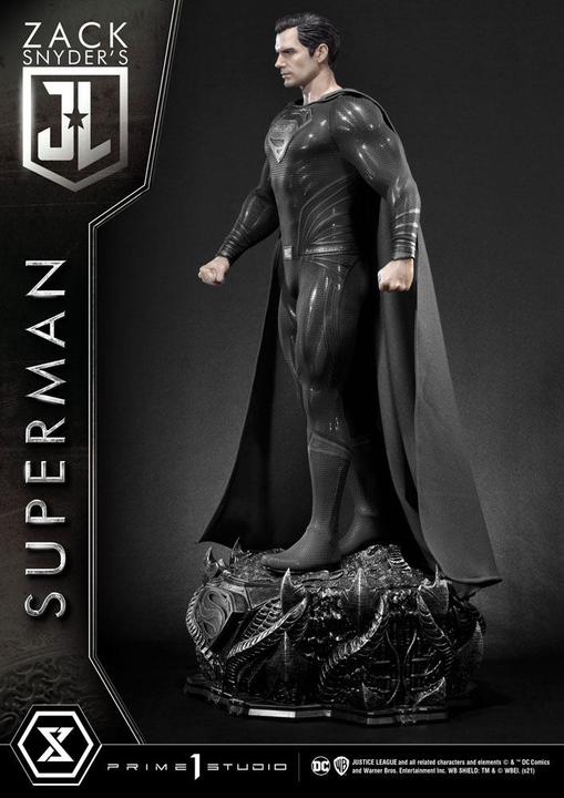 Produktbild Prime 1 Studio Justice League statuette Superman Black Suit Edition 84 cm
