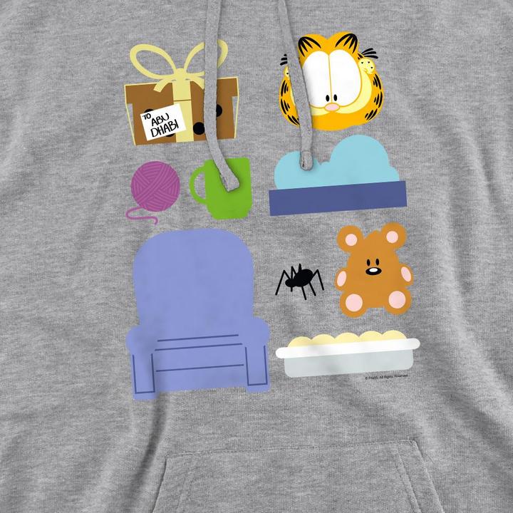 Immagine prodotto Garfield Gift Set Felpa con Cappuccio Uomo (L)