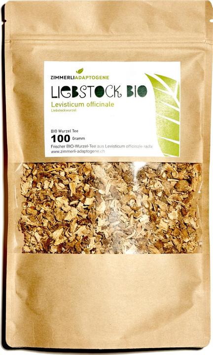 Produktbild Zimmerli Adaptogene Liebstock Wurzel Tee (BIO) (100 g)