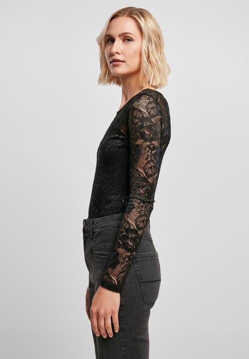 Immagine prodotto Urban Classics Body donna in pizzo a maniche lunghe (S)