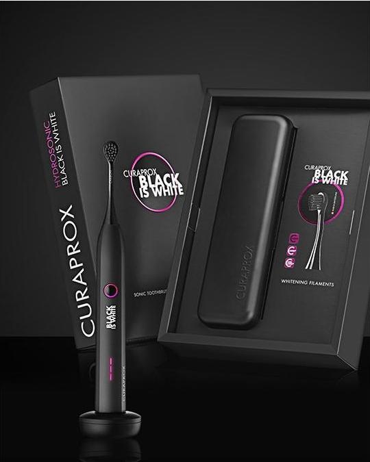 Image du produit Curaprox Hydrosonic Black is White (Brosse à dents sonique)