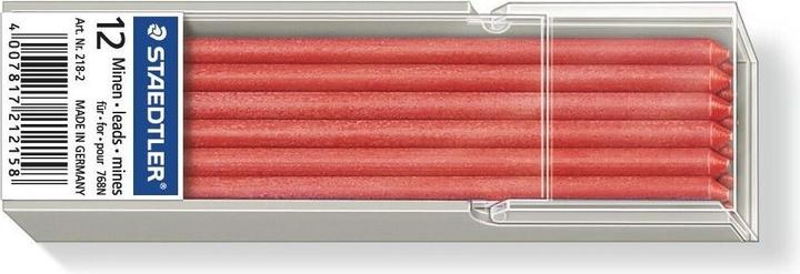 Image du produit Staedtler Lumocolor omnichrome 218 recharge non-permanente (Mine de gel, Rouge, 0.40 mm)