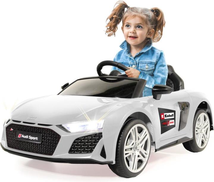 Productafbeelding Jamara Ride-on Audi R8 Spyder wit 18V Einhell Power X-Change (18 V)