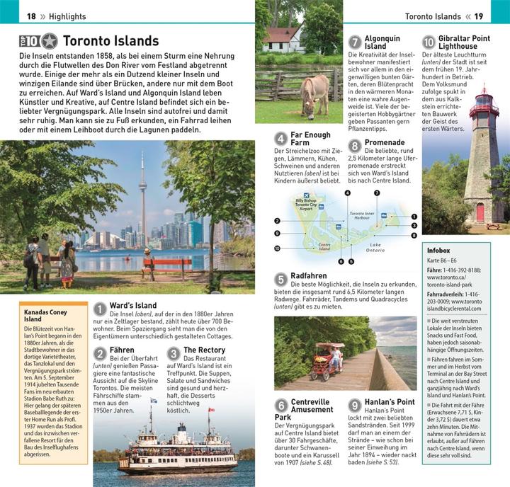 Produktbild Top 10 Reiseführer Toronto (Deutsch, DK Verlag Reise, 2022)