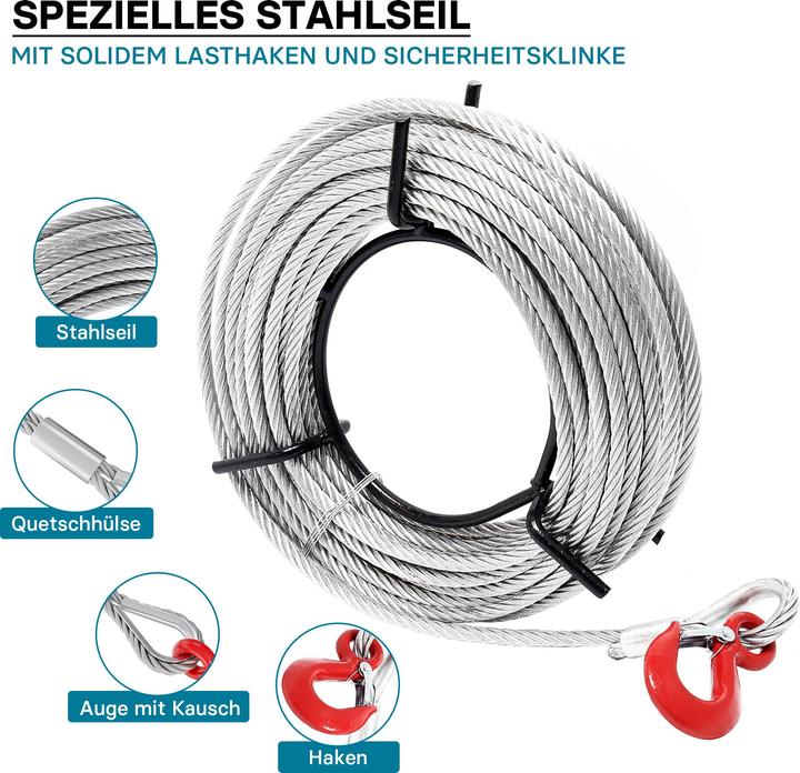 Produktbild Wiltec Seilwinde