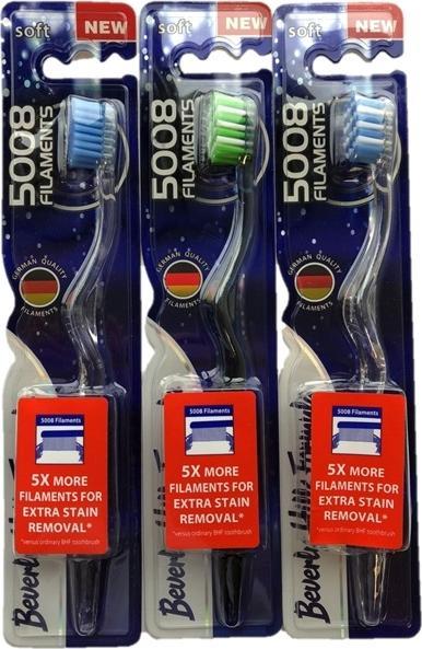 Beverly Hills Formula Beverly Hills - Formula 5008 Filament Multi-Colour Toothbrush Toothbrush (Weich, 1 x)