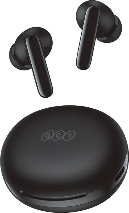 Produktbild QCY T13 ANC 2 TWS In-Ear-Funkkopfhörer – Schwarz (ANC, 7 h, Kabelgebunden)
