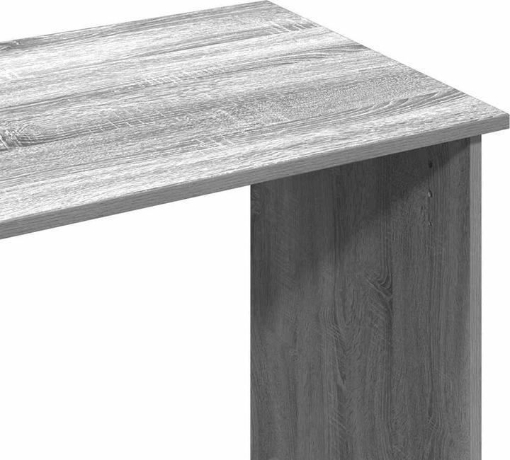 Produktbild VidaXL Schreibtisch Grau Sonoma 102x50x75 cm Holzwerkstoff Bürotisch Tisch (102 x 50 x 75 cm)