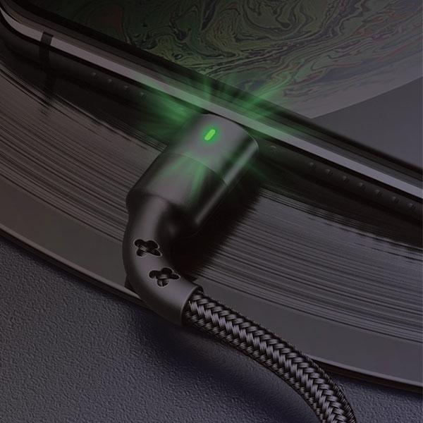 Productafbeelding Usams USB USB-A - USB-C kabel 1 m Zwart (1 m, USB 2.0)