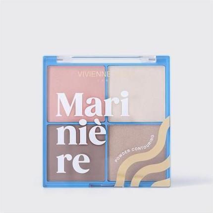 Actual product image Vivienne Sabó Powder Face Contouring Palette MARINIÈRE 01 (Multicoloured)