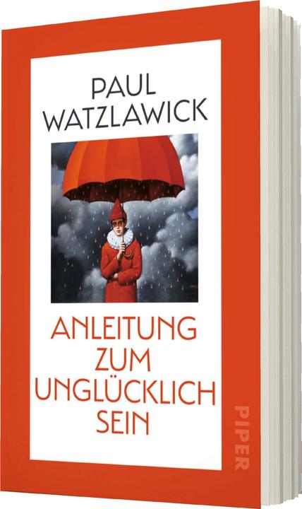 Actual product image Anleitung zum Unglücklichsein (German, Paul Watzlawick, 2021)