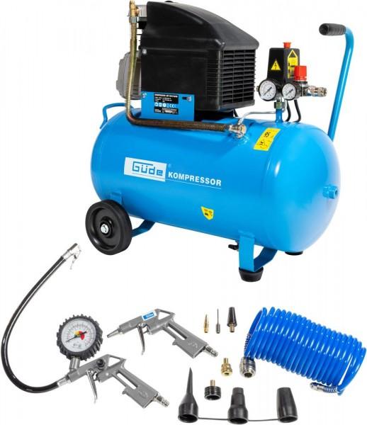 Produktbild Güde - Kompressor-Set 301/10/50 12-tlg. (10 Bar, 50 l)