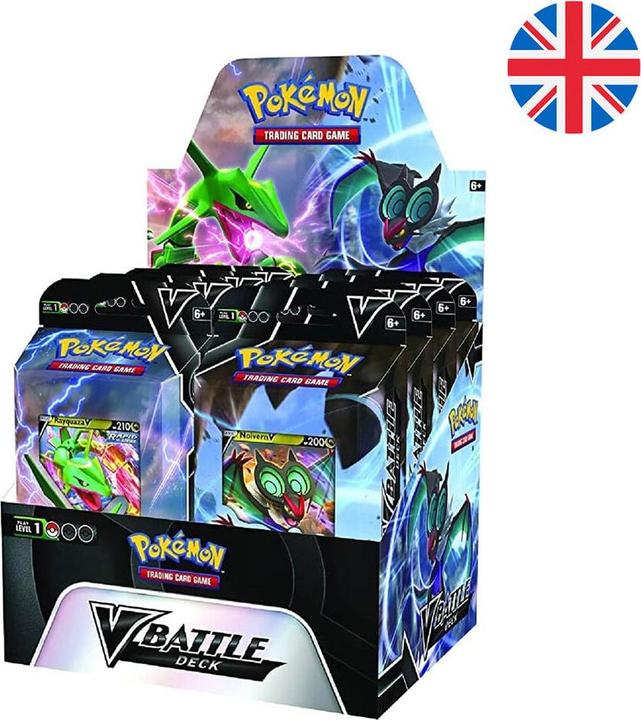 Actual product image Pokémon USA, Inc. Pokemon TCG: Rayquaza V Noivern V Battle Deck Kartenspiel ab 6 Jahren 2 Spieler 10 (English, Deck)