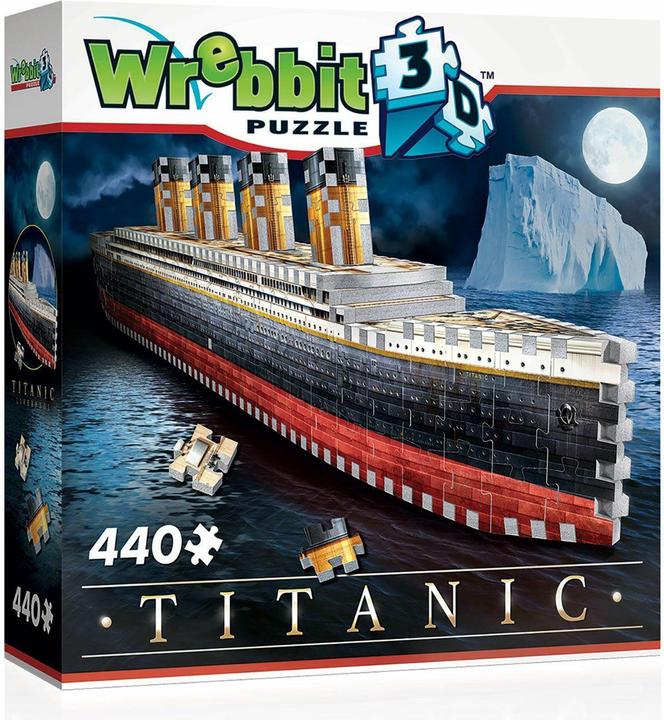 Actual product image Wrebbit 3D Titanic (440 pieces)