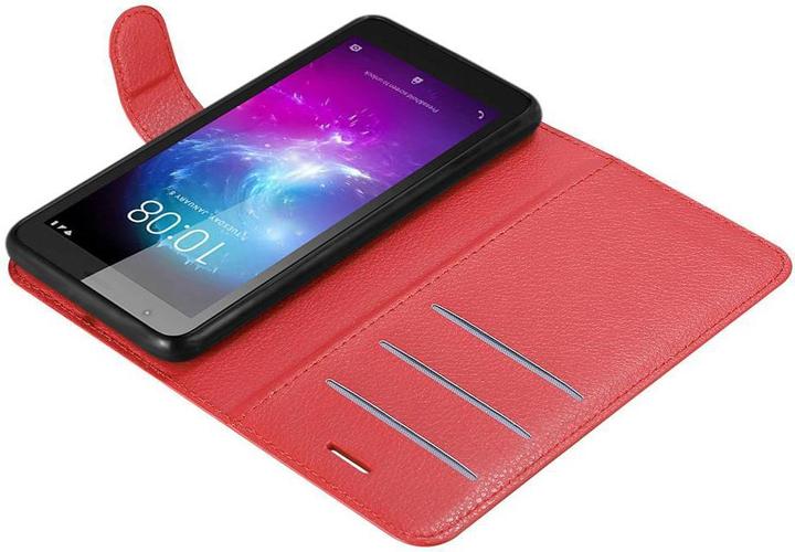 Actual product image Cadorabo Book with stand function cover (ZTE Blade A3)