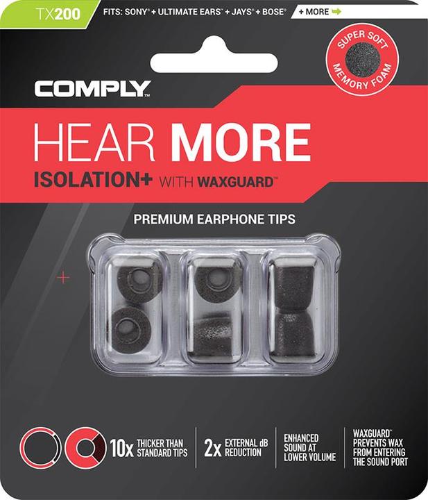Actual product image Comply Insulation Tx-200