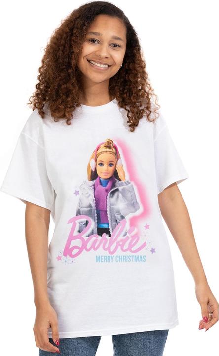 Produktbild Barbie TShirt weihnachtliches Design (L)