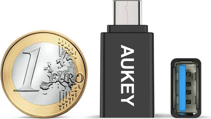 Produktbild Aukey USB C to USB 3.0 Adapter (USB 3.0, 2.80 cm)