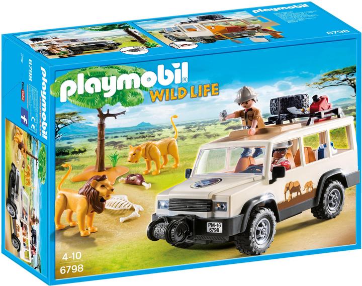 Produktbild Playmobil Safari-Geländewagen mit Seilwinde (6798, Playmobil Wild Life)
