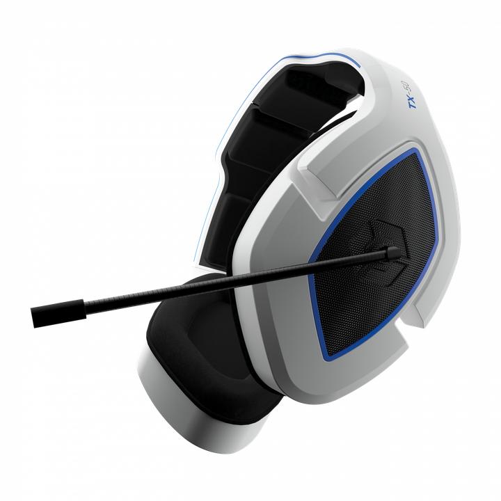 Produktbild Gioteck Headset TX-50, stereo, weiss/blau,3.5mm Buchse,1.4m (Kabelgebunden)