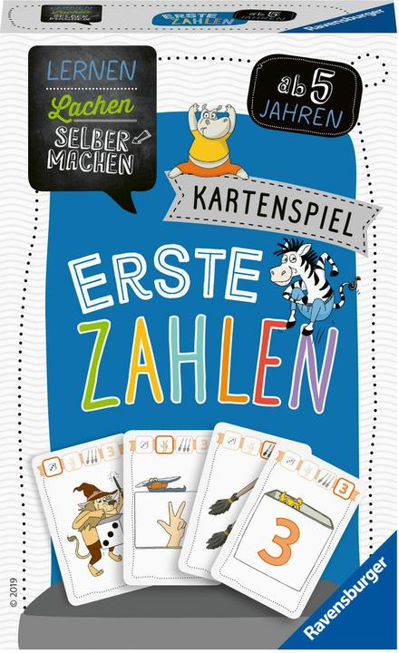 Produktbild Ravensburger Kartenspiel Erste Zahlen (Deutsch)