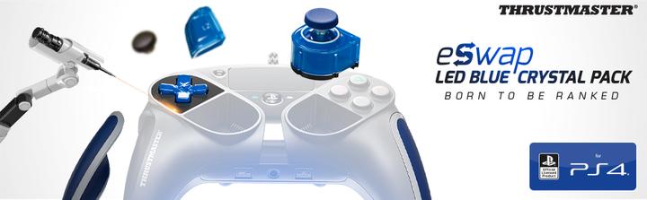 Actual product image Thrustmaster AddOn Gamepad Thrustm. eswap X LED BLUE CRYSTAL P. XBO/PC (PC, Xbox One S, Xbox Series X)