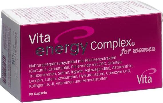 Produktbild Vita Energy Complex Women (90 Stück, Kapseln, 300 g)