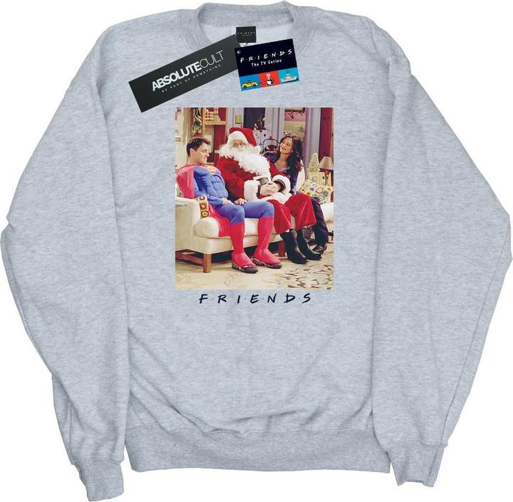 Friends Superman And Santa Sweatshirt (XXL)