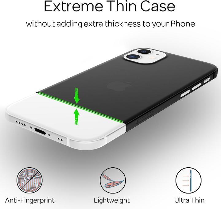 Image du produit Nalia Étui rigide extra-fin (Apple iPhone 12 mini)