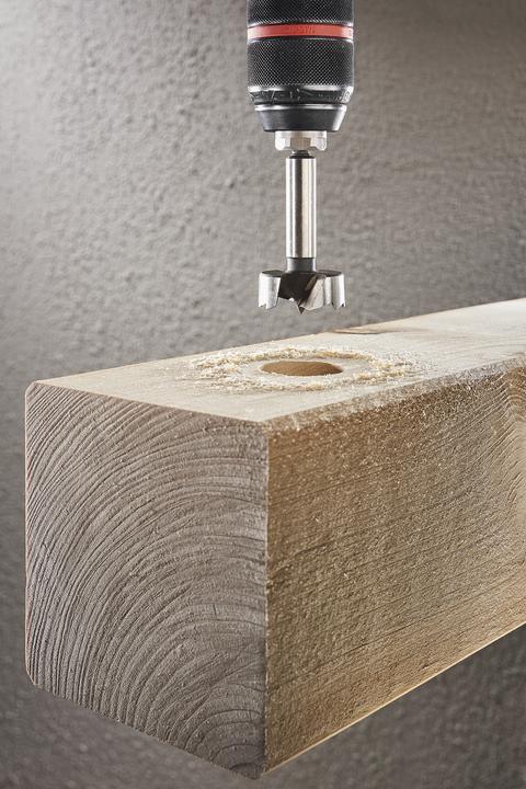 Produktbild wolfcraft wolfcraft 1 Forstnerbohrer Schaft 6-kant ø35x90mm (35 Millimeter)
