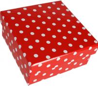 Immagine prodotto Ootb Scatola regalo a pois rossi (Carta da regalo, 8 x)