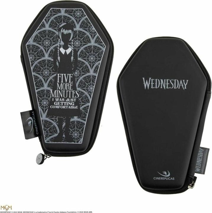 Actual product image Cinereplicas Wednesday: Coffin stationery set