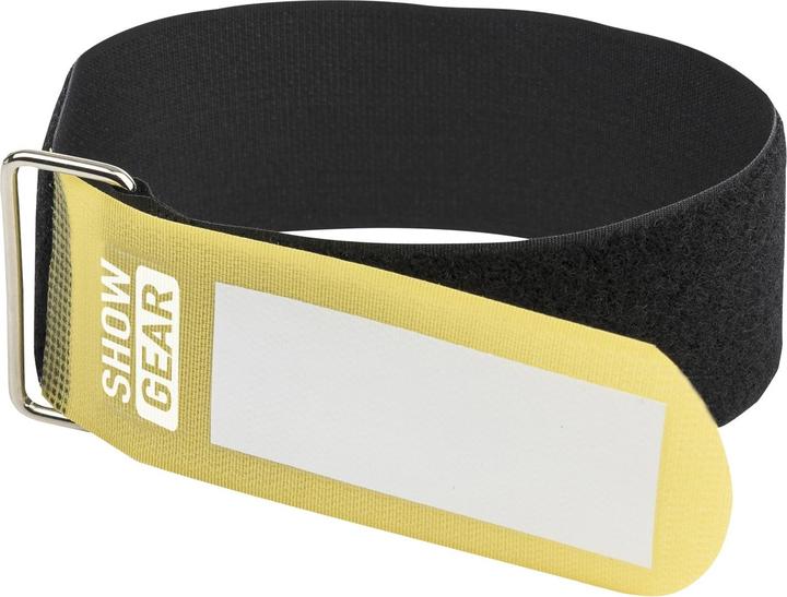 Produktbild Showgear Snap Fastener 50x500 Yellow 10 pieces (Klettkabelbinder, 500 mm, 10 Stk.)