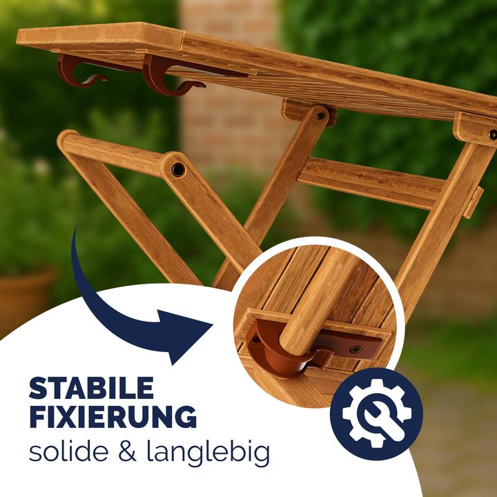 Image du produit Casaria Table de jardin (70 cm)