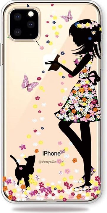 Immagine prodotto Ueli Express iPhone 11 Pro Custodia super sottile in gomma TPU Fiori Ragazza (Apple iPhone 11 Pro)