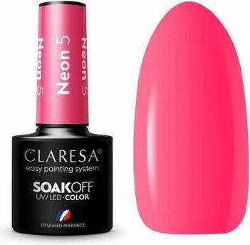 Produktbild Claresa Soak Off UV/LED Neon hybrid lacquer 5 5g (UV-Gel Lack)