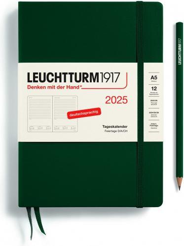 Actual product image Leuchtturm1917 Lighthouse 1t/S Medium Hc F.Green (A5)