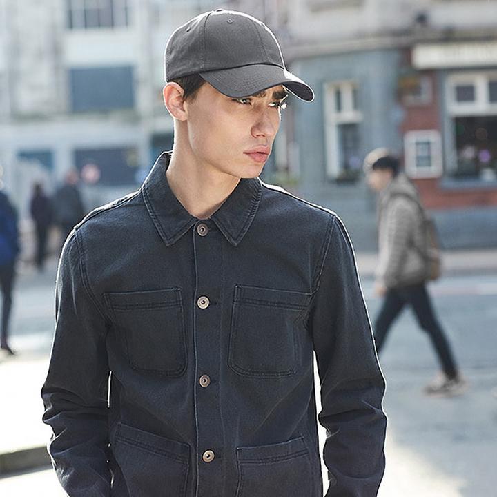 Actual product image Beechfield Authentic 6 Panel Baseball Cap (One size)