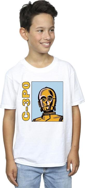 Produktbild Star Wars C3PO Line Art TShirt Jungen (116)